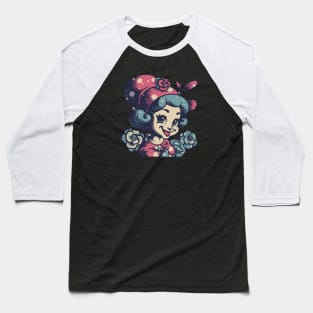 Vintage flower girl Baseball T-Shirt